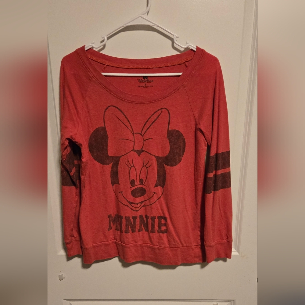 Disney Red Minnie Mouse Sweatshirt